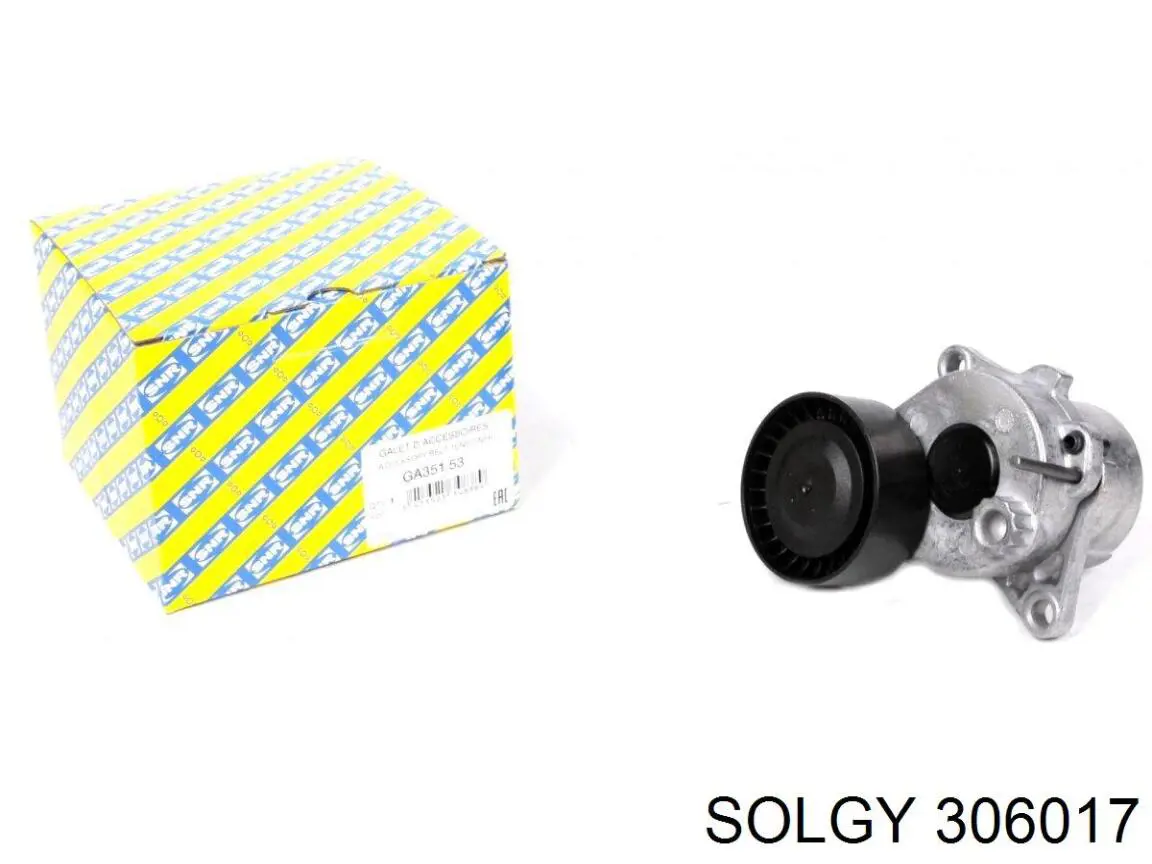 306017 Solgy rolo direito inferior da porta lateral (deslizante)