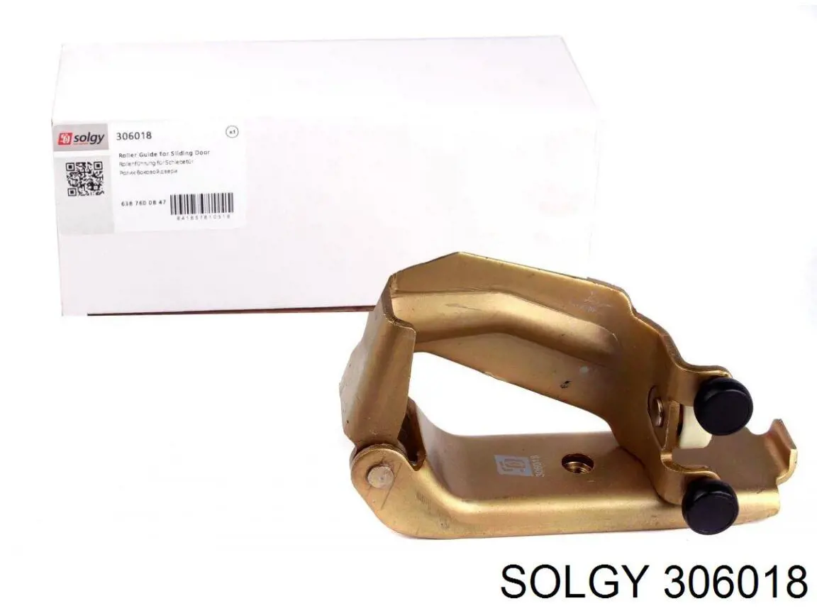 306018 Solgy Ролик двери боковой правый центральный