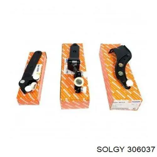 Ролик двери боковой (сдвижной) правый центральный задний Solgy 306037 цена, от 13.01 USD