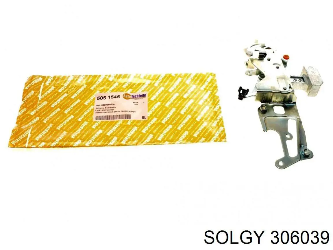 Купить 306039 Solgy Ролик двери боковой (сдвижной) правый нижний