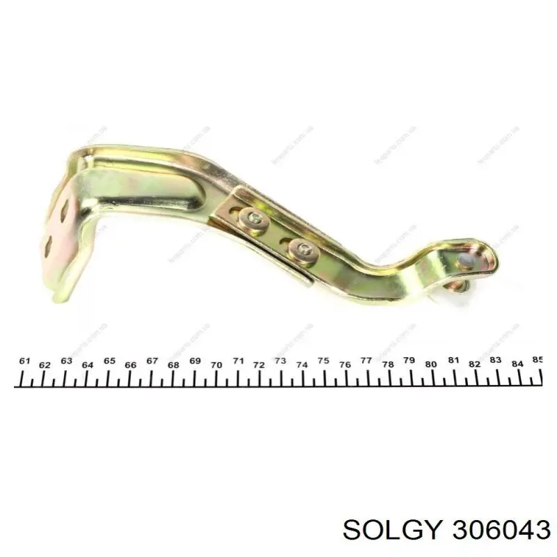 306043 Solgy Ролик двери боковой (сдвижной) левый нижний