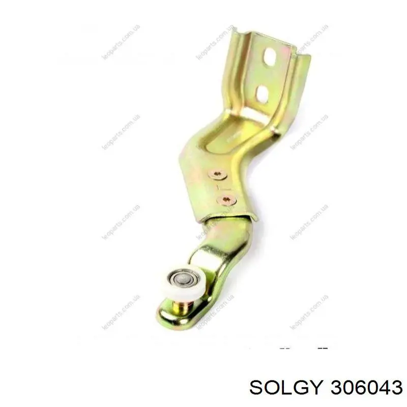 Ролик двери боковой (сдвижной) левый нижний Solgy 306043 цена, от 11.45 USD