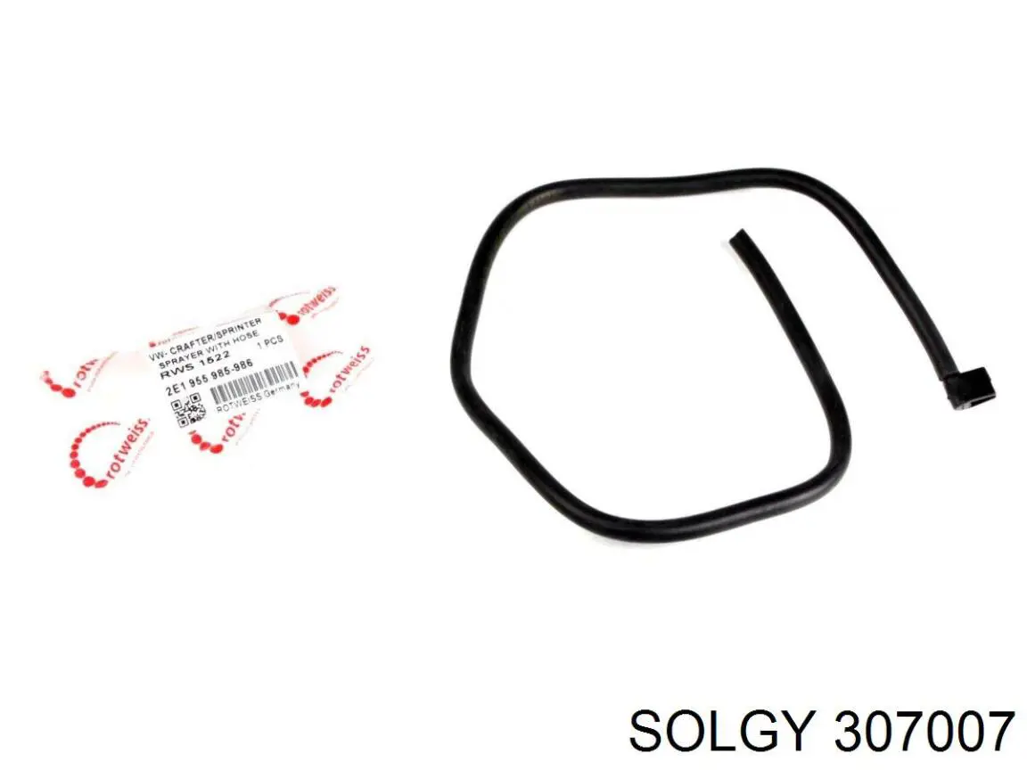Тройник системы стеклоомывателя Solgy 307007 цена, от 1.38 USD