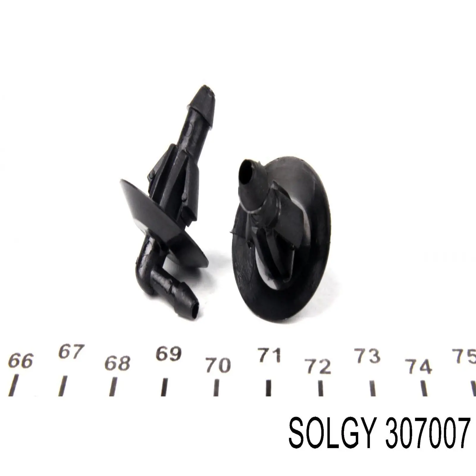 Тройник системы стеклоомывателя 307007 Solgy
