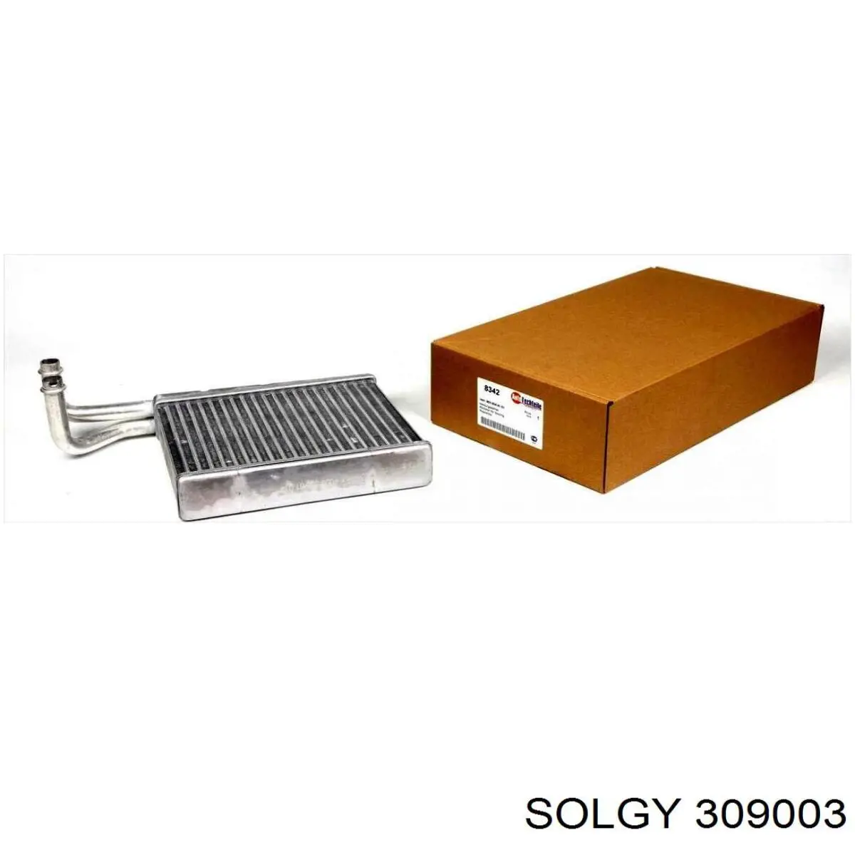 309003 Solgy радиатор кондиционера