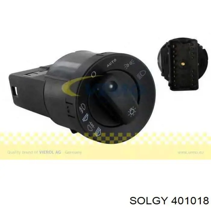 401018 Solgy переключатель света фар на "торпедо"