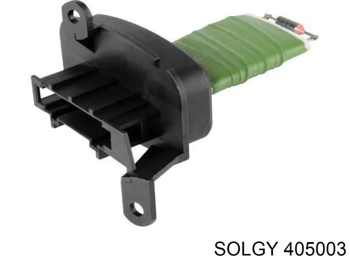 405003 Solgy резистор (сопротивление вентилятора печки (отопителя салона))