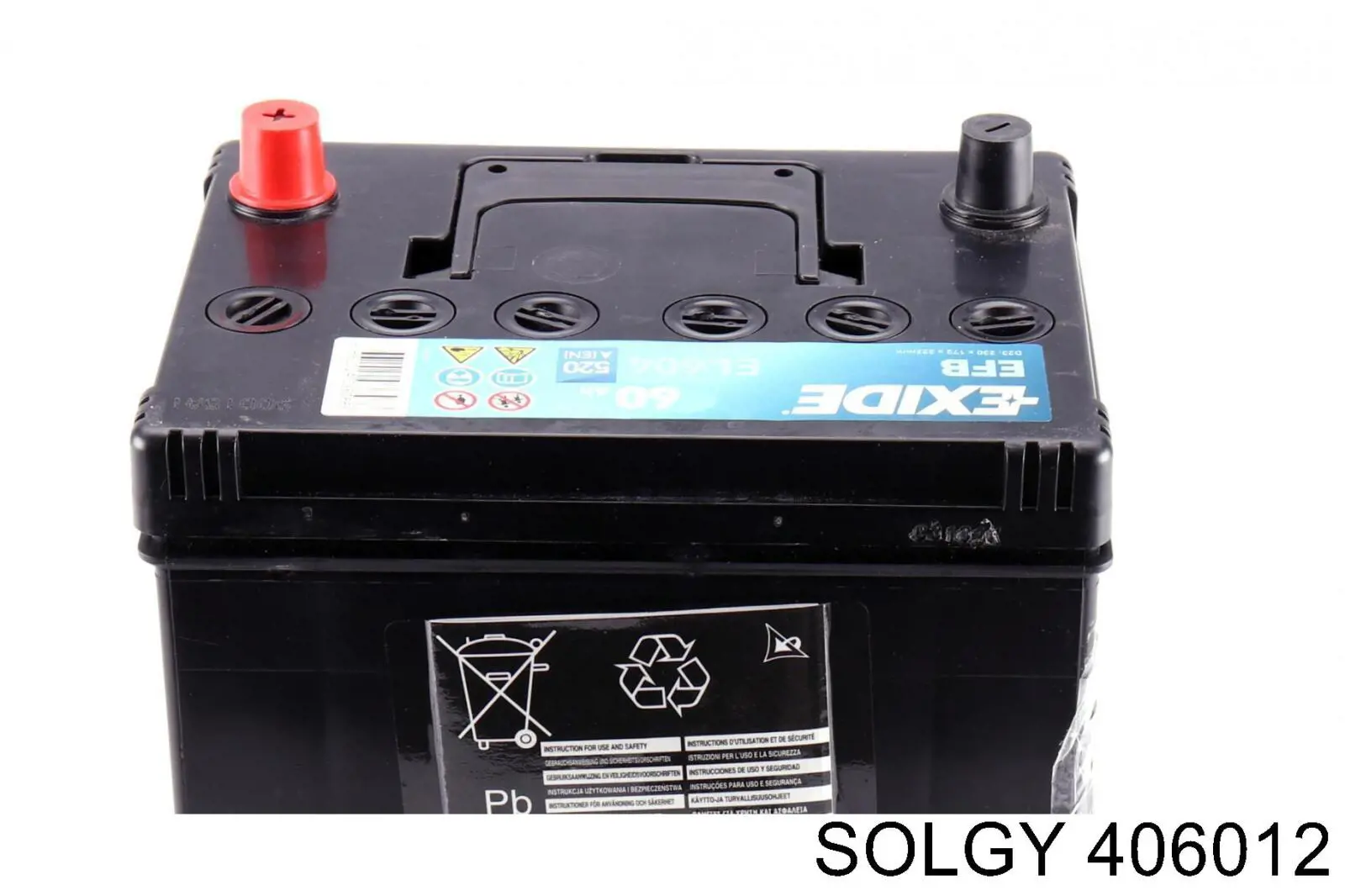 Аккумулятор автомобильный Solgy 406012 цена, от 68.71 USD