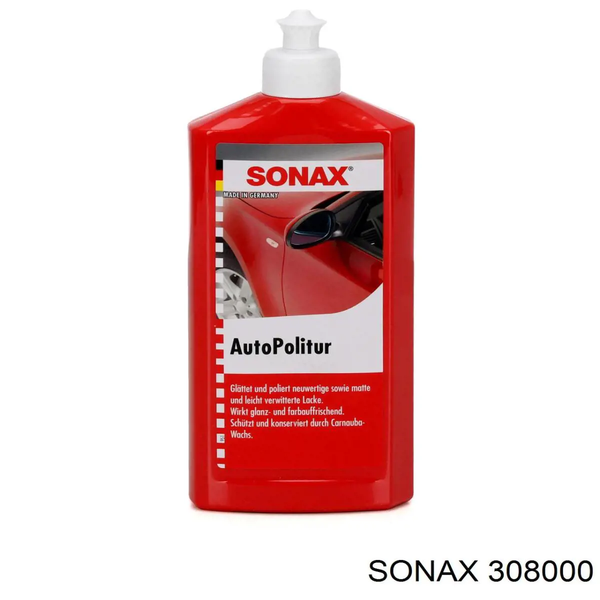 Полироль для хрома и алюминия Sonax 308000