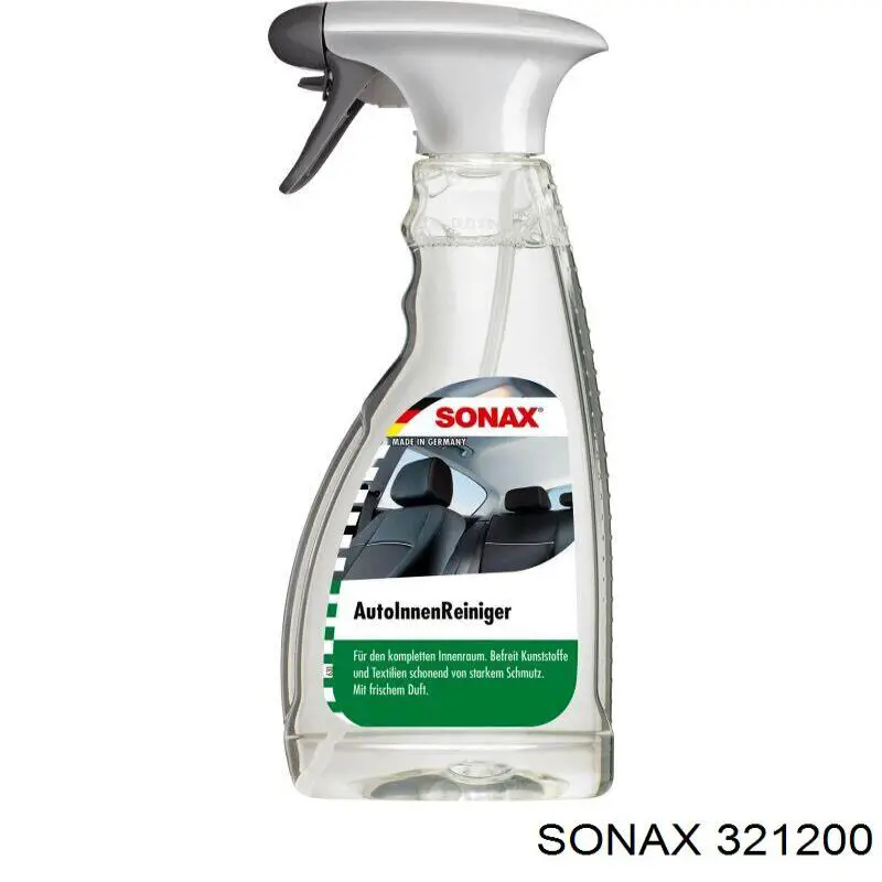 Очиститель тканной обивки салона Sonax 321200