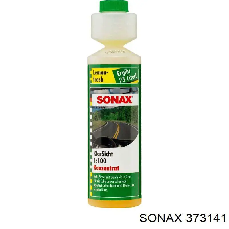 373141 Sonax жидкость омывателя лобового стекла, 0.25л