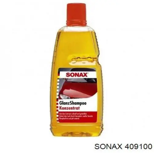 Купить 409100 Sonax Полироль для пластика блеск, аромат зелёного яблока