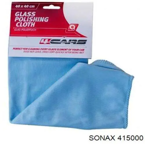 Салфетки влажные для зеркал и стекол Sonax 418100 цена, от 0.82 USD