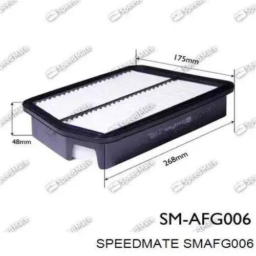 SMAFG006 Speedmate Воздушный фильтр двигателя