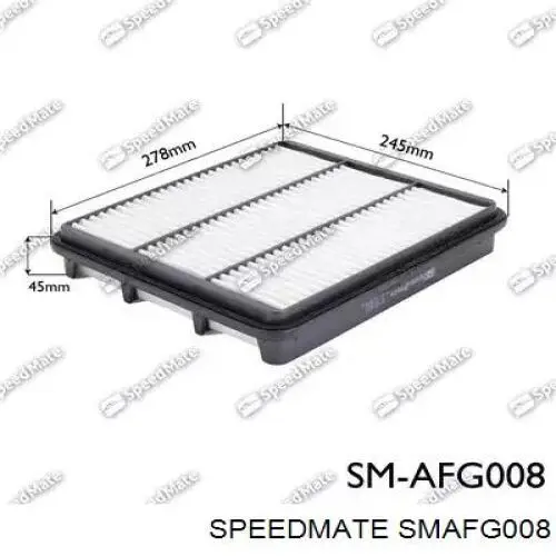 Воздушный фильтр SMAFG008 Speedmate