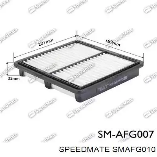 Элемент воздушного фильтра Speedmate SMAFG010 цена, от 4.23 USD