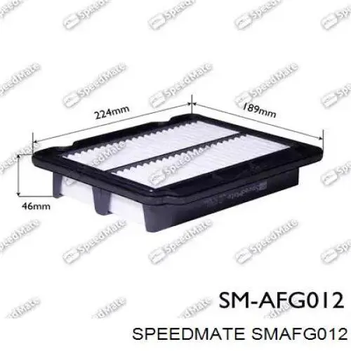 Воздушный фильтр SMAFG012 Speedmate