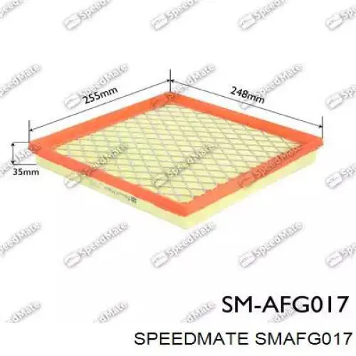 Воздушный фильтр SMAFG017 Speedmate