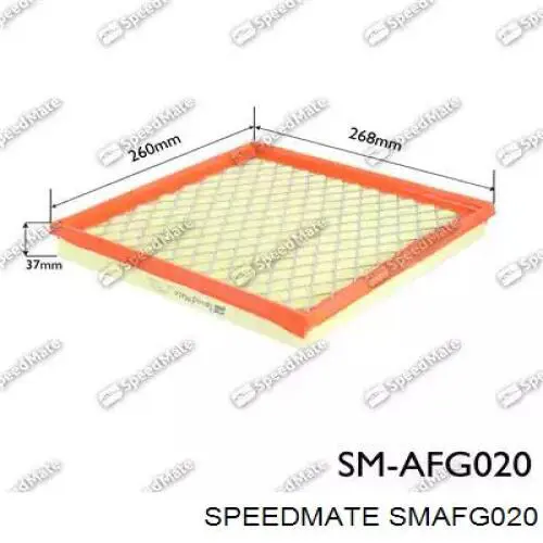 Воздушный фильтр SMAFG020 Speedmate