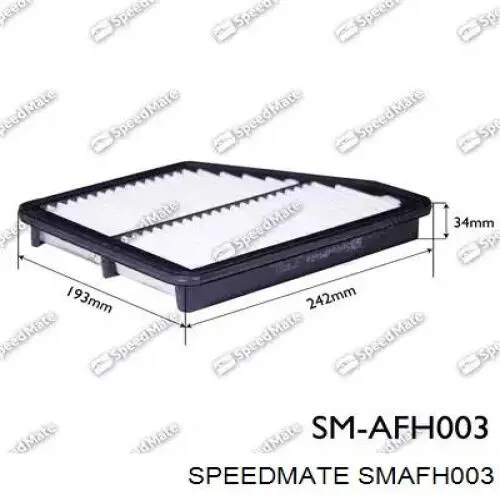 Воздушный фильтр SMAFH003 Speedmate