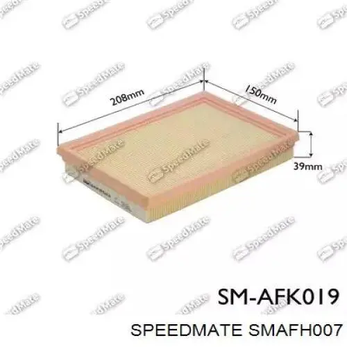 Элемент воздушного фильтра Speedmate SMAFH007 цена, от 3.77 USD