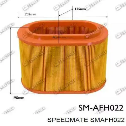 Воздушный фильтр SMAFH022 Speedmate