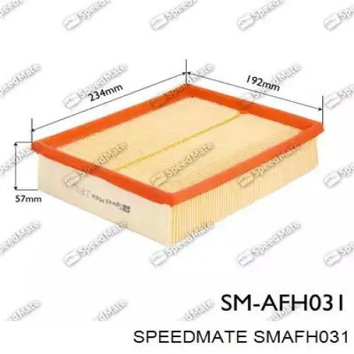 Воздушный фильтр SMAFH031 Speedmate