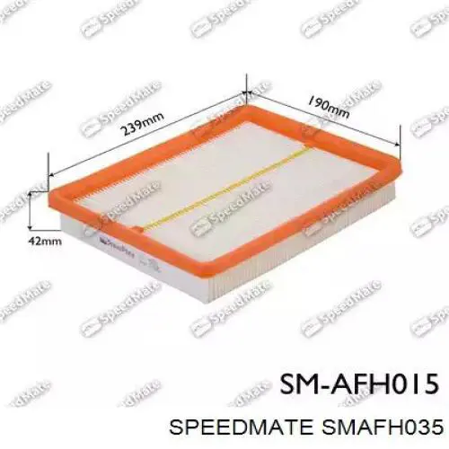 Воздушный фильтр SMAFH035 Speedmate