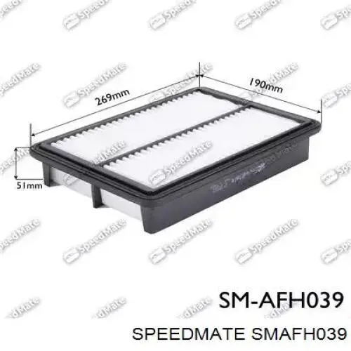SMAFH039 Speedmate Воздушный фильтр двигателя