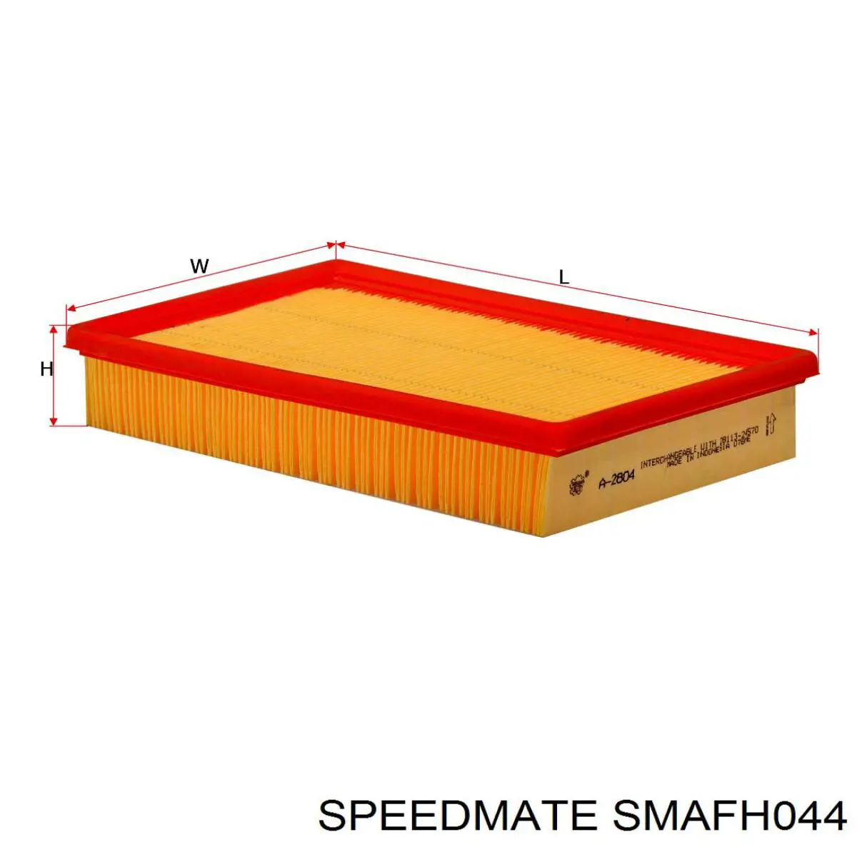 Воздушный фильтр SMAFH044 Speedmate