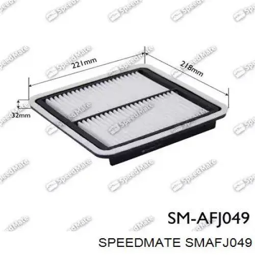 Воздушный фильтр SMAFJ049 Speedmate