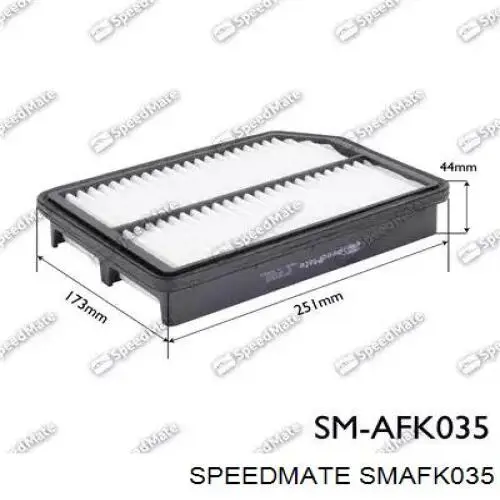 Воздушный фильтр SMAFK035 Speedmate