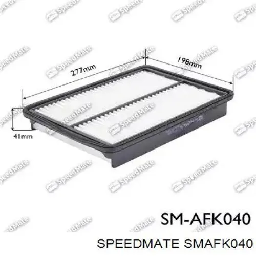 SMAFK040 Speedmate filtro de ar