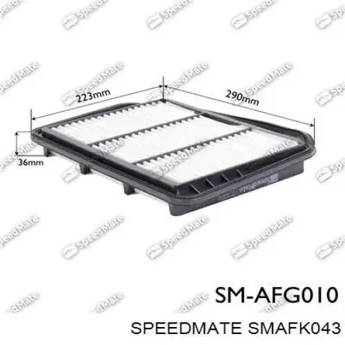 Элемент воздушного фильтра Speedmate SMAFK043 цена, от 4.92 USD