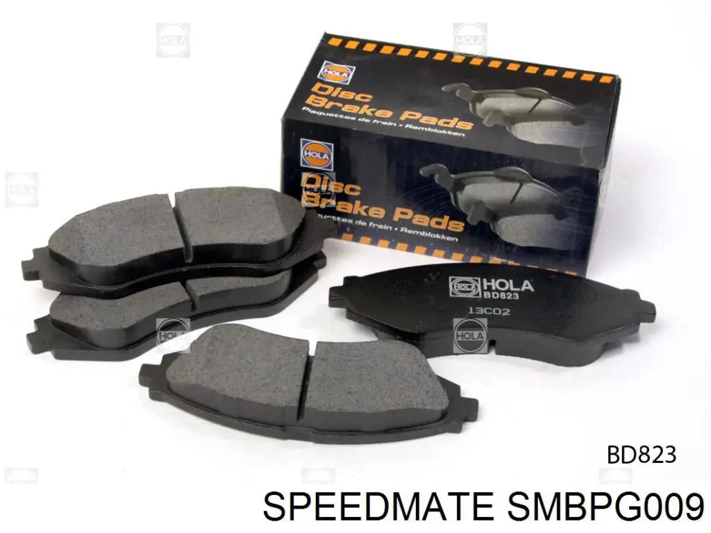 Тормозные колодки Speedmate SMBPG009