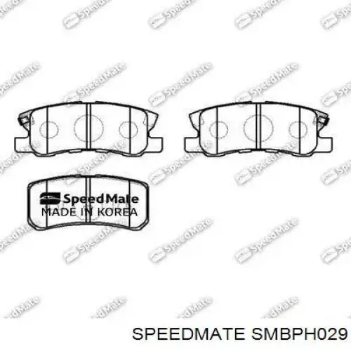 Колодки Speedmate SMBPH029 цена, от 23.61 USD