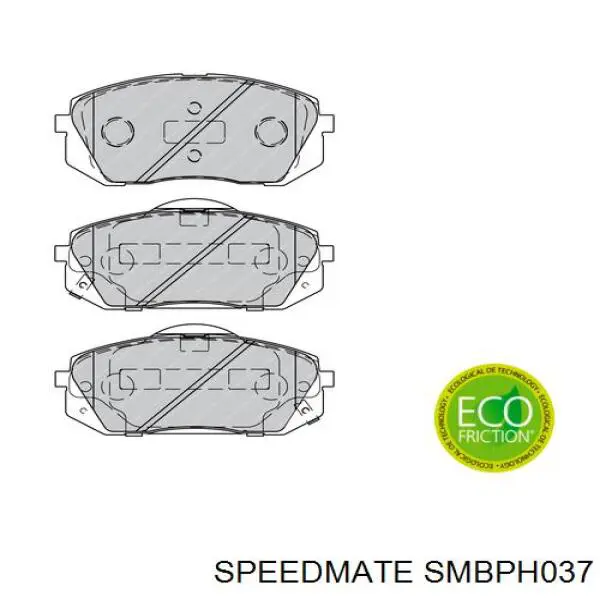 Купить SMBPH037 Speedmate Колодки тормозные