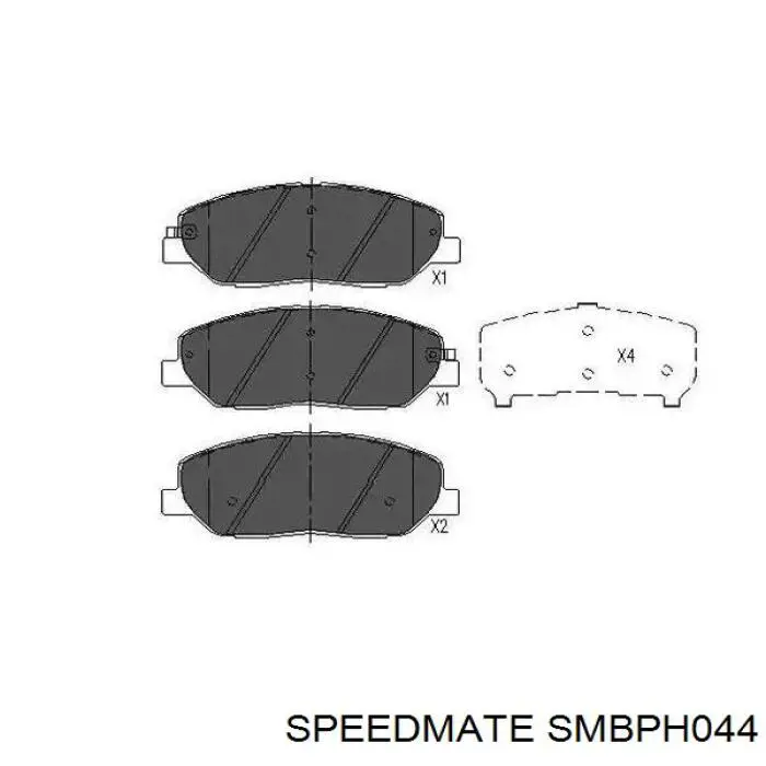 Колодки Speedmate SMBPH044 цена, от 27.04 USD