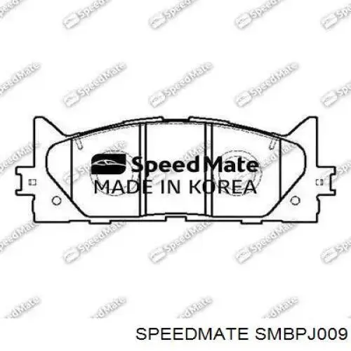 Передние тормозные колодки SMBPJ009 Speedmate