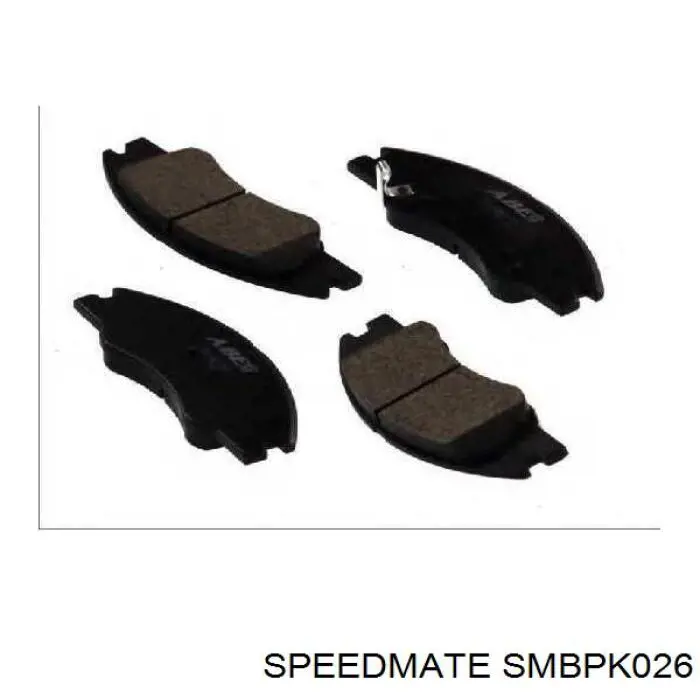 Передние тормозные колодки SMBPK026 Speedmate