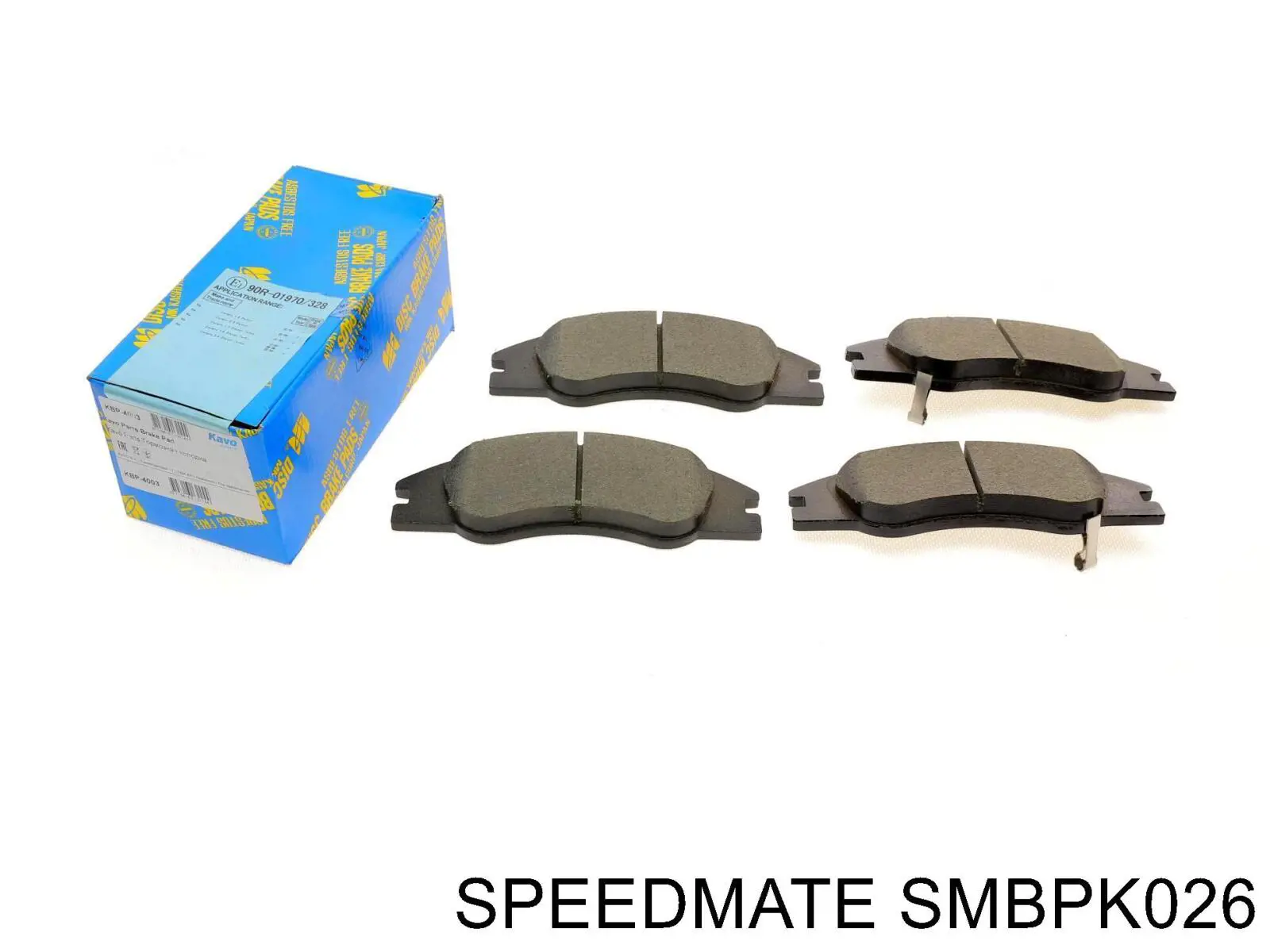Тормозные колодки Speedmate SMBPK026