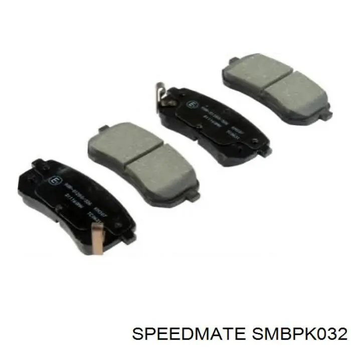 Купить SMBPK032 Speedmate Колодки тормозные задние, дисковые