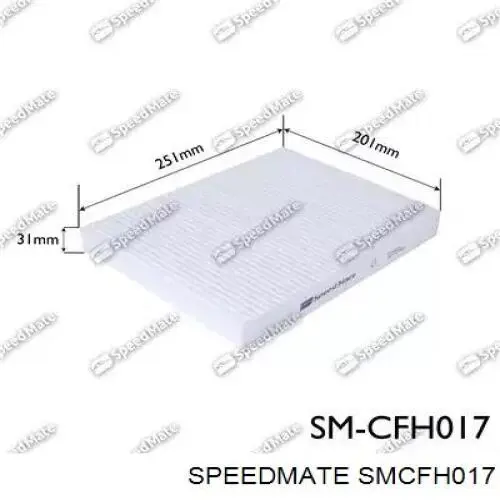 Фильтр салона SMCFH017 Speedmate