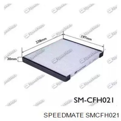 Фильтр салона SPEEDMATE SMCFH021