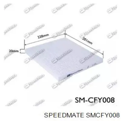 Фильтр салона SMCFY008 Speedmate