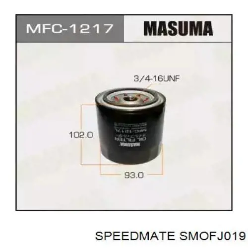 Масляный фильтр SMOFJ019 Speedmate
