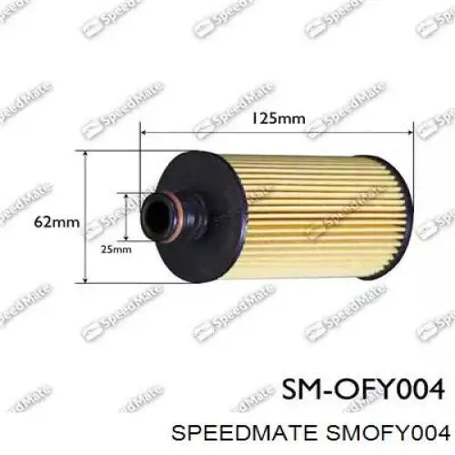 Масляный фильтр SMOFY004 Speedmate