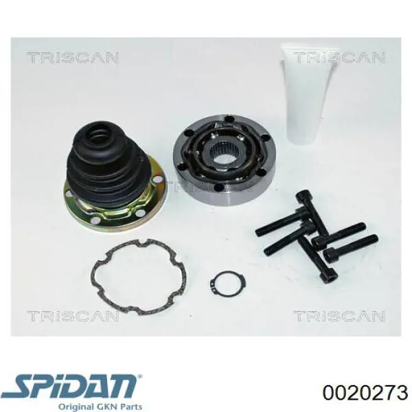 0020273 GKN-Spidan ШРУС внутренний, передний