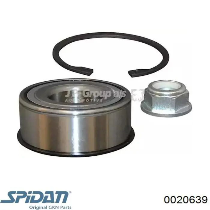 ШРУС зовнішній передній 0020639 GKN-Spidan