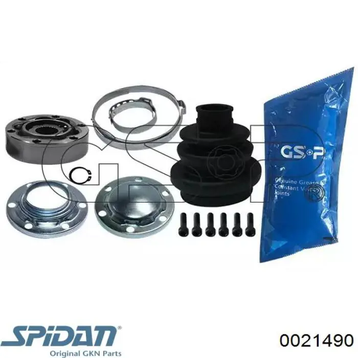 ШРУС внутренний задний 0021490 GKN-Spidan